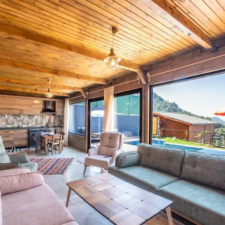 Villa Vazgecilmezim Deniz Manzarali ,sessiz,sakin Fethiye